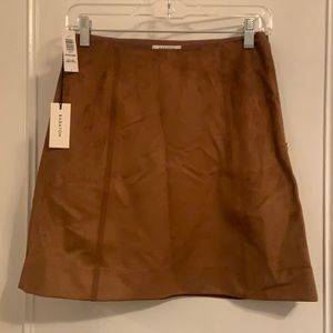 Babaton suede skirt with tags